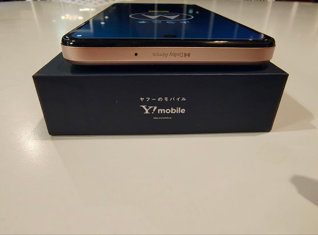 moto g53y 5G ペールピンク（ロゴ入りケース、ガラスフィルム付き）