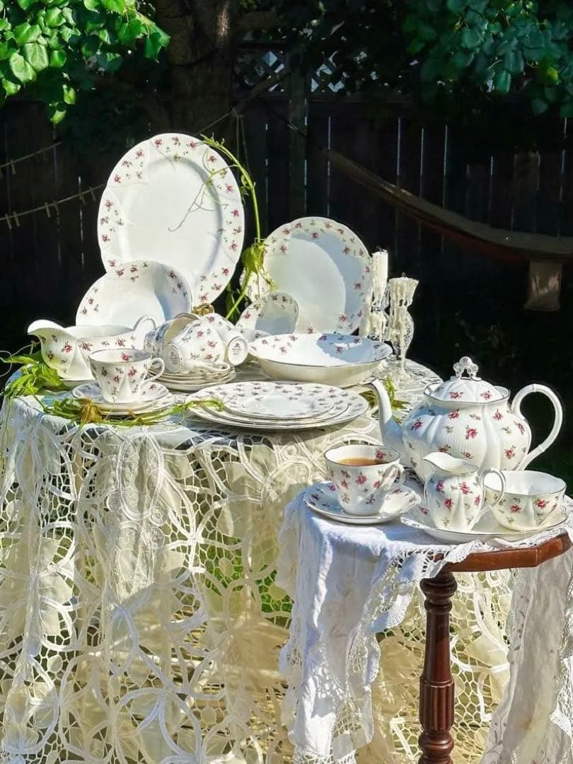 希少品 英国製【Rosalie】ロザリー モーニングセット