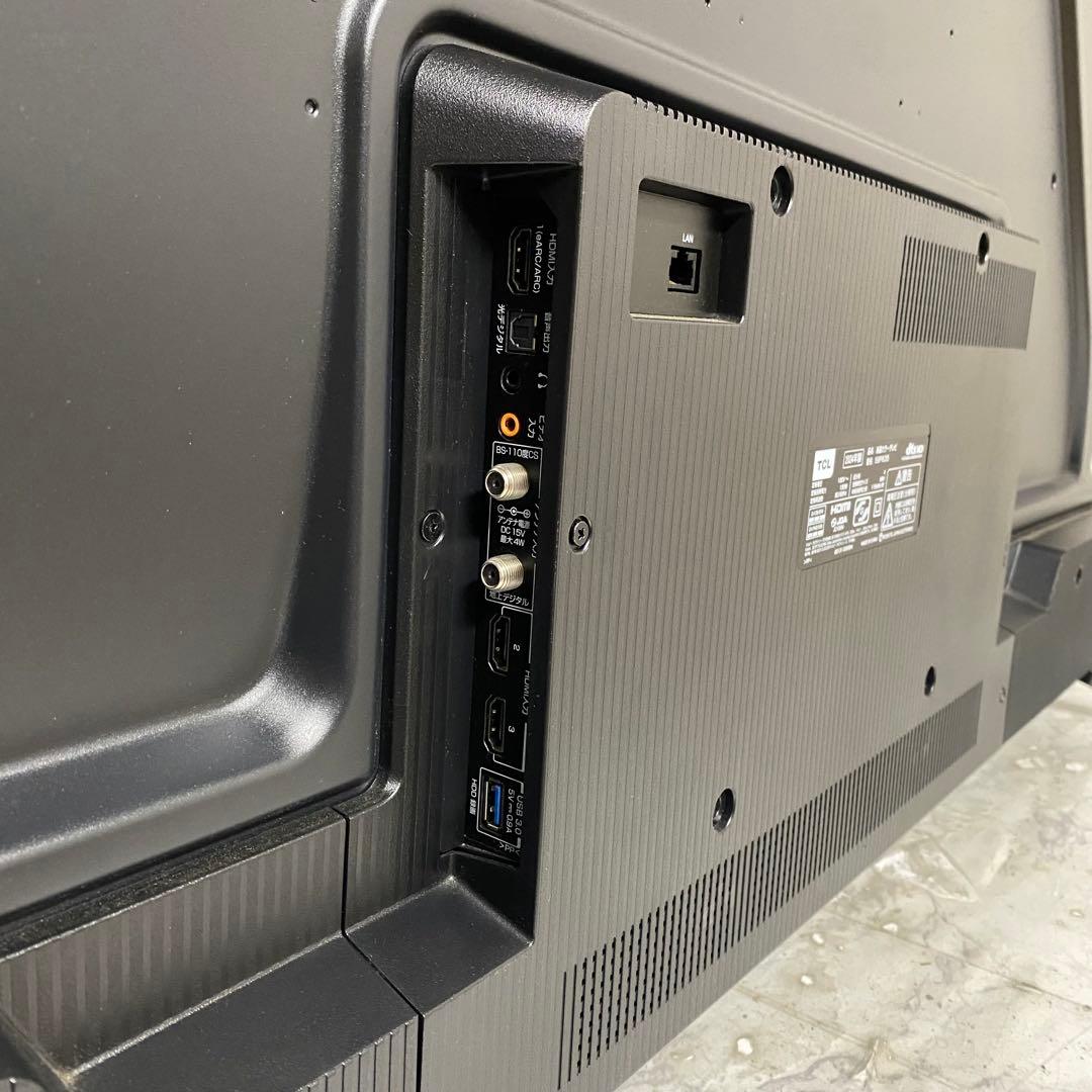 全国送料込❣️去年購入TCL 58P635 4K液晶スマートテレビ4Kチューナー