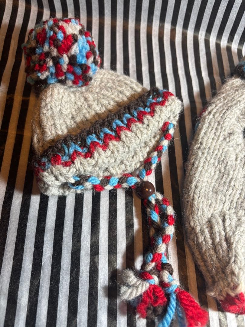 52◆ Anniversary オルテガニットベスト パピリーヒルズ