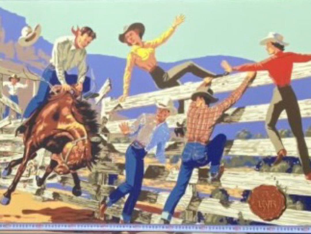 ビンテージ リーバイス 特大ショップバナー LEVI'S ペーパーバナー