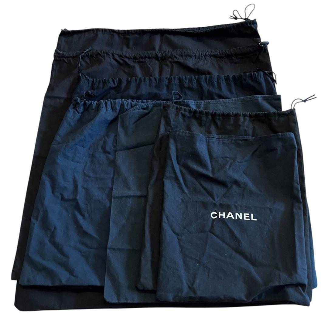 CHANEL ロゴ入り巾着袋 7枚セット