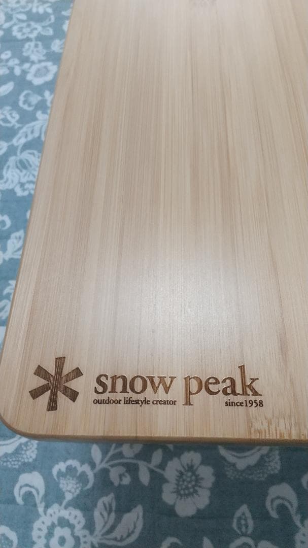 スノーピーク フォールディングシェルフ ロング　竹