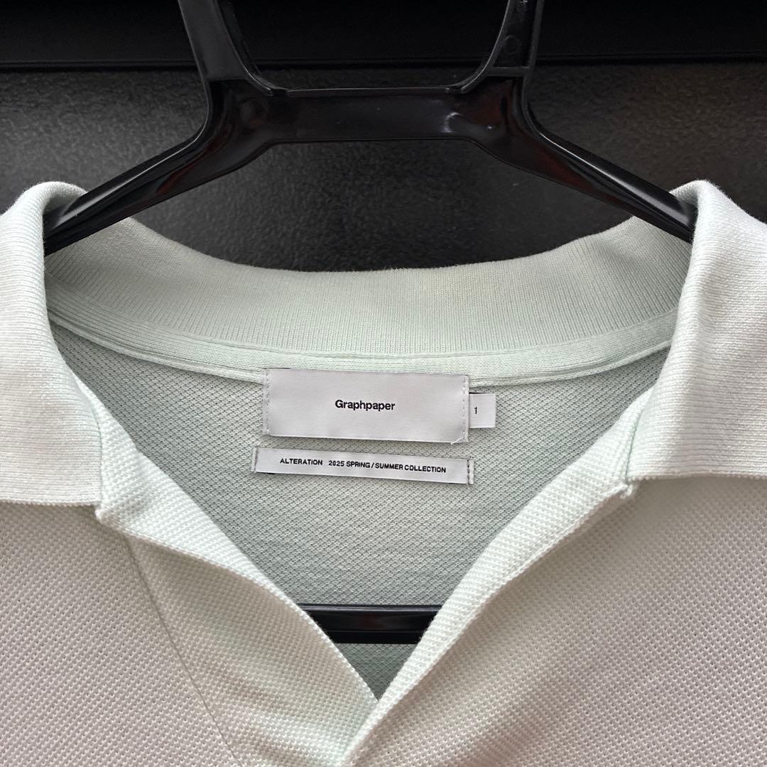 Graphhopper 長袖ポロシャツ ミントグリーン