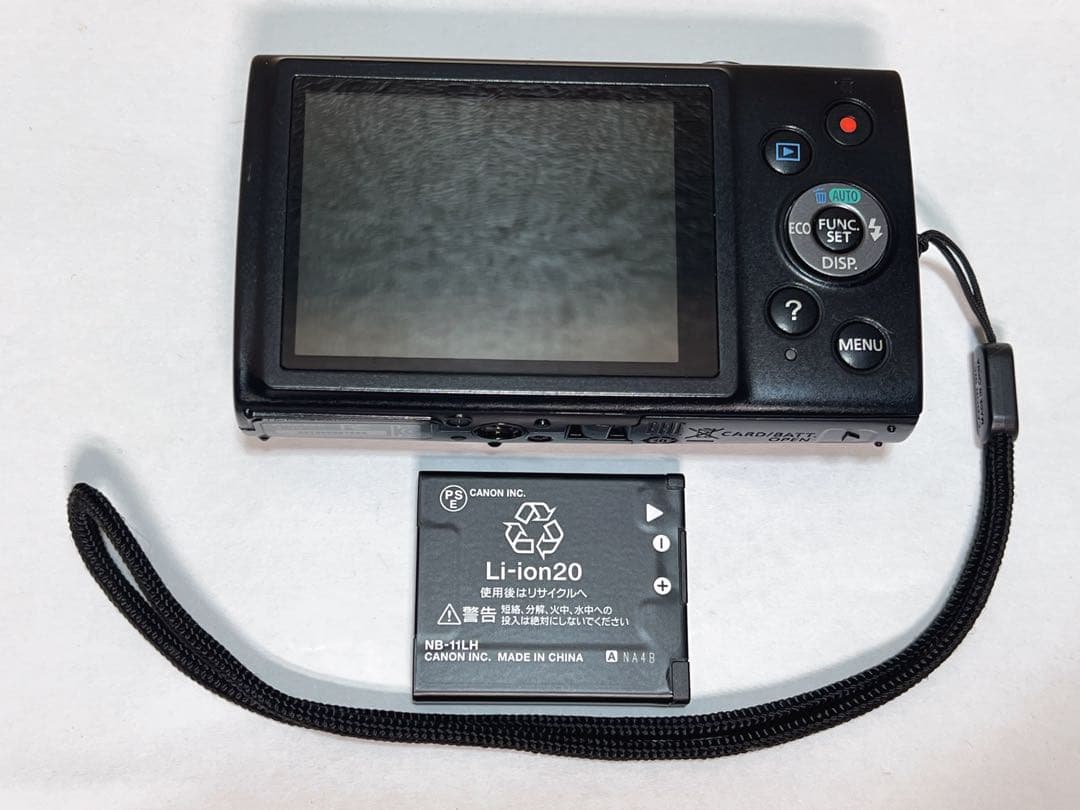 Canon IXY 170 コンパクトデジタルカメラ 本体　ブラック