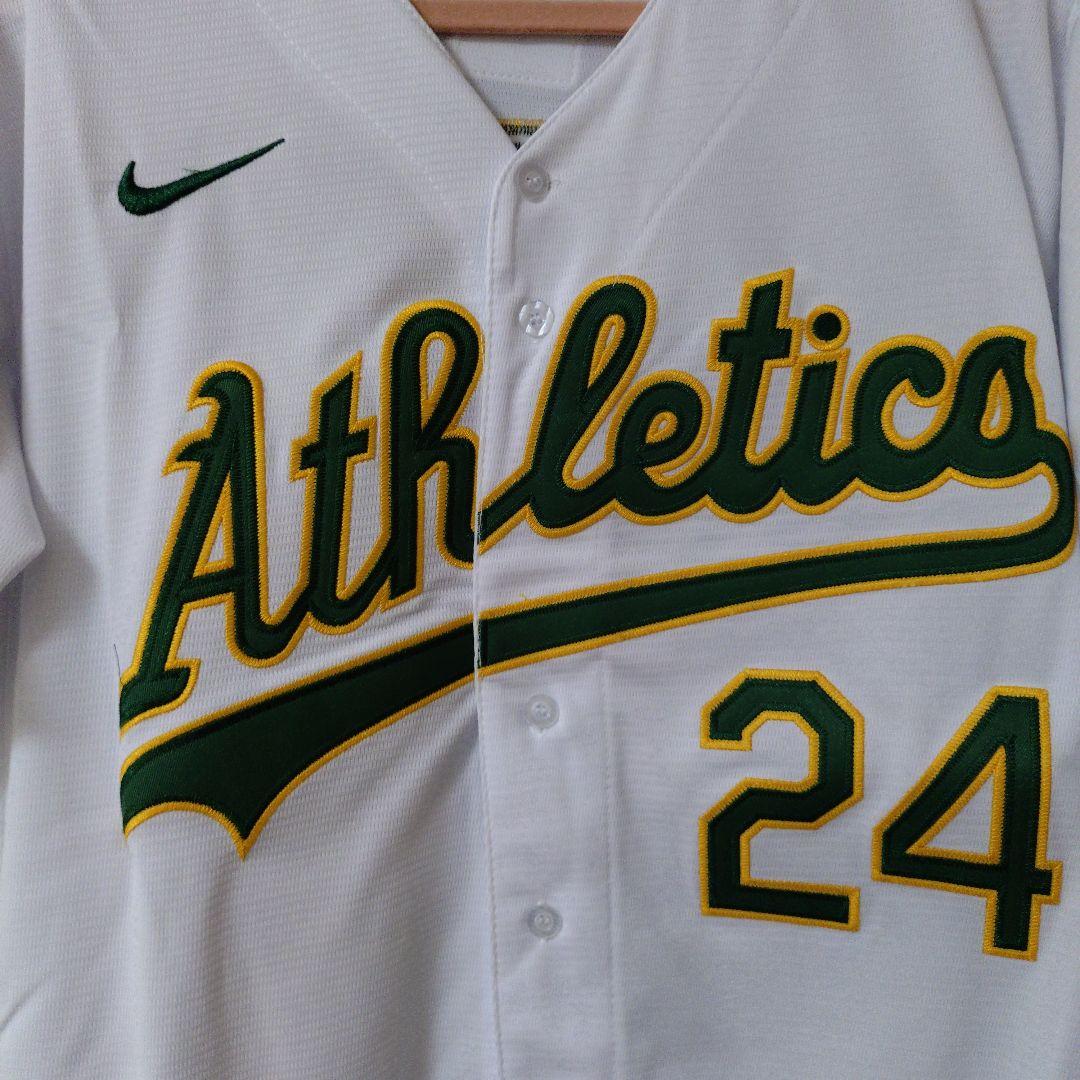 HENDERSON 24番 MLBレプリカユニフォーム