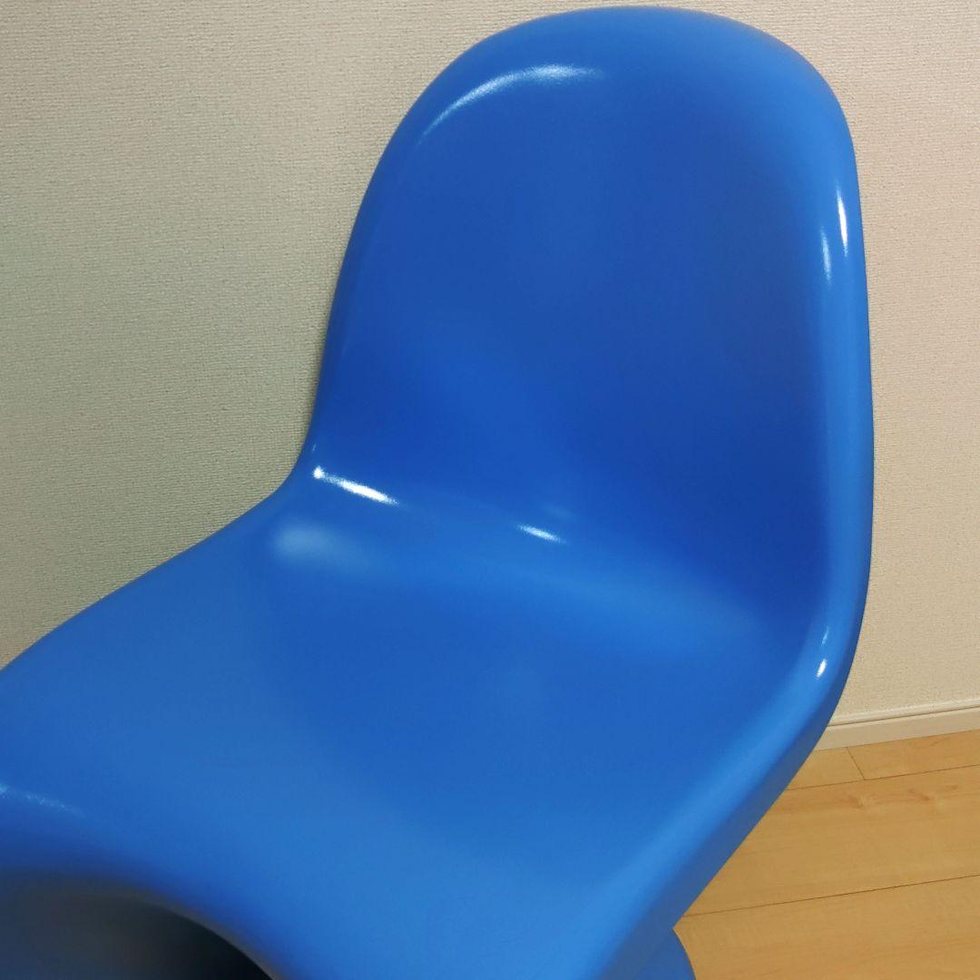 パントンチェア リプロダクト デザイナーズ イス ブルー スペースエイジ