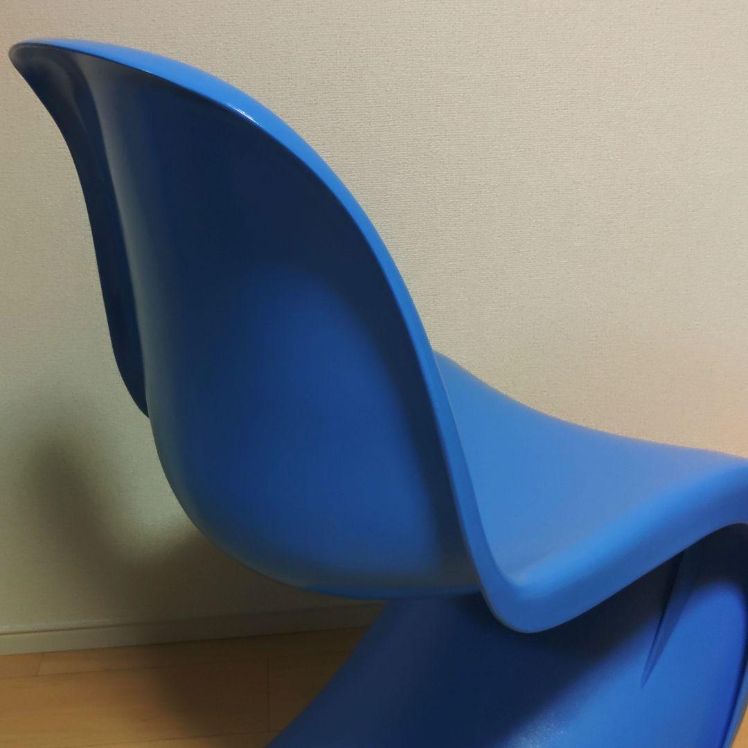 パントンチェア リプロダクト デザイナーズ イス ブルー スペースエイジ