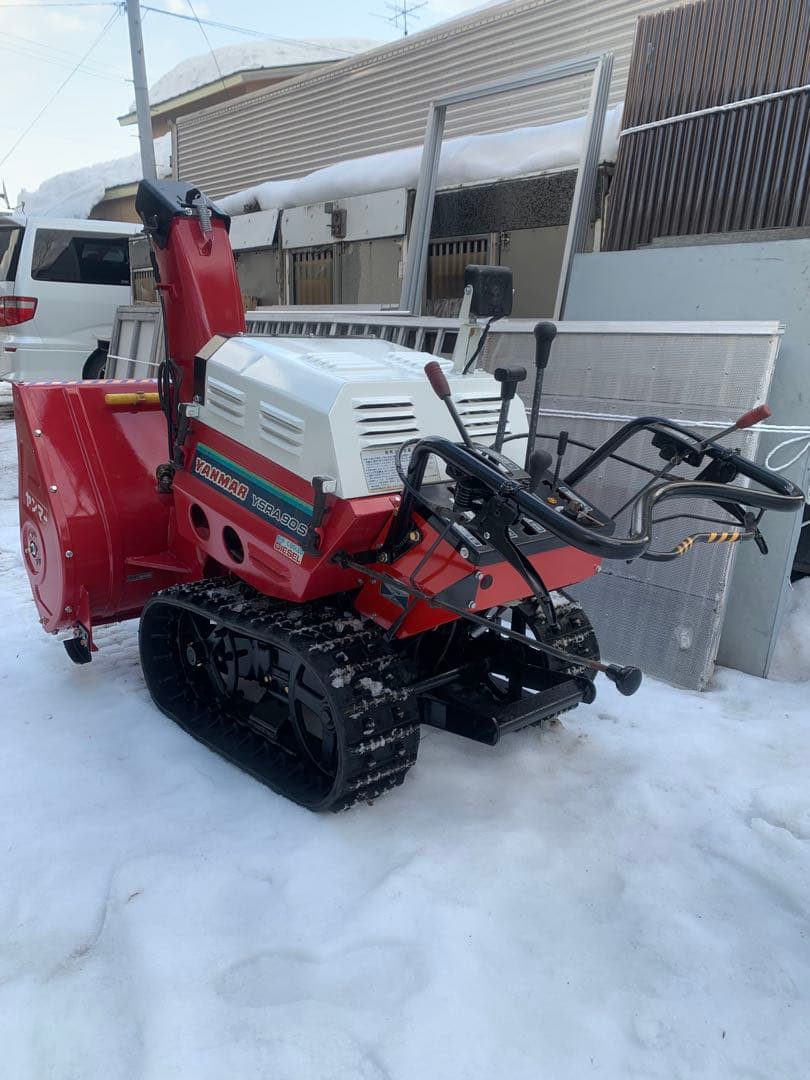 青森市　ヤンマー除雪機　ディーゼルエンジン