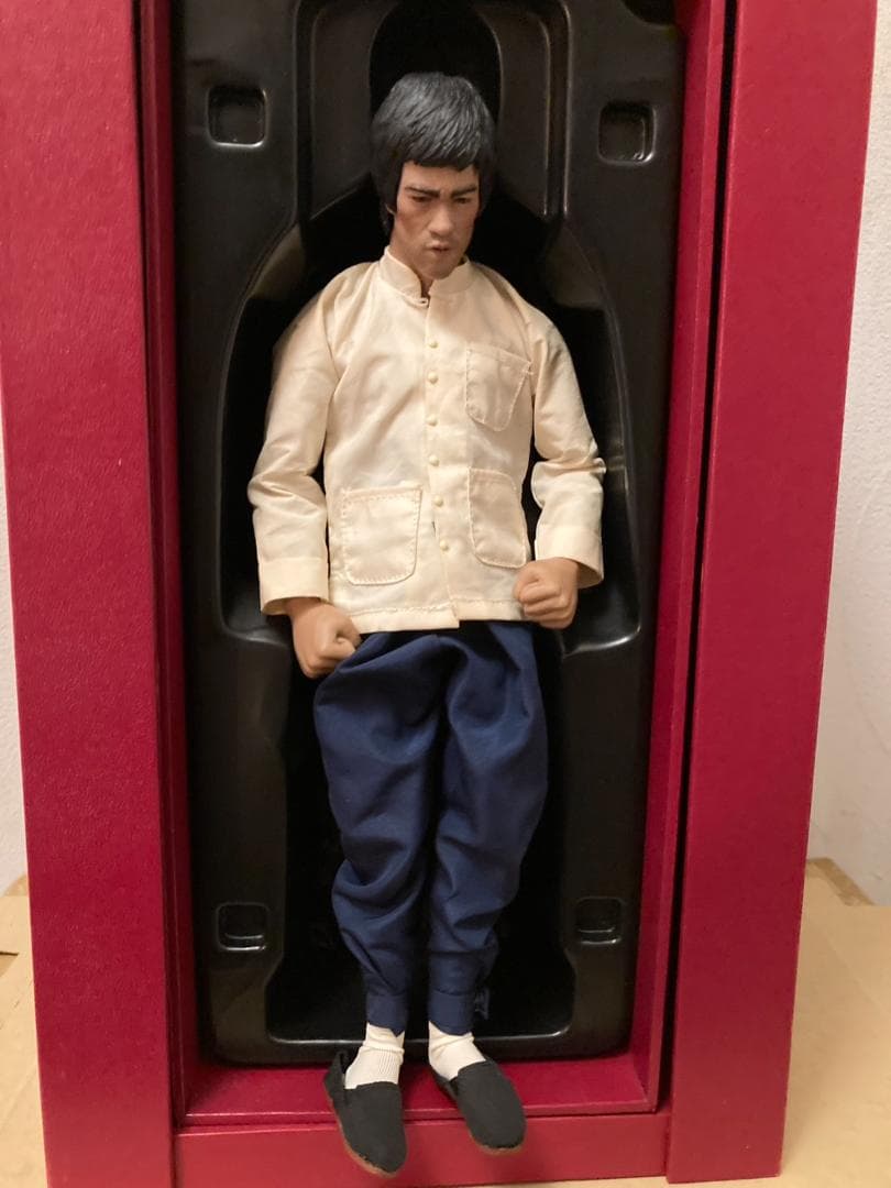 エンターベイ 燃えよドラゴン 龍争虎闘 ブルース リー フィギュア 欠品あり