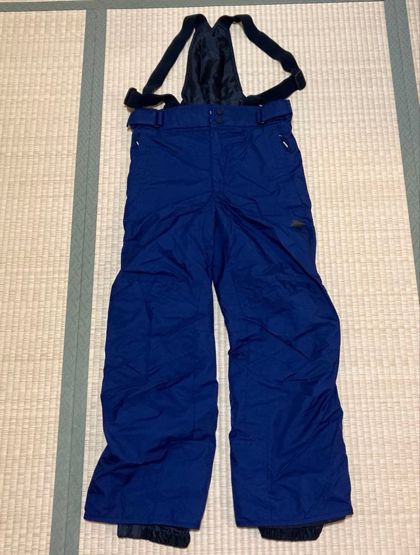 DESCENTE スキー スノーボードウェア 上下セット 男性用 青