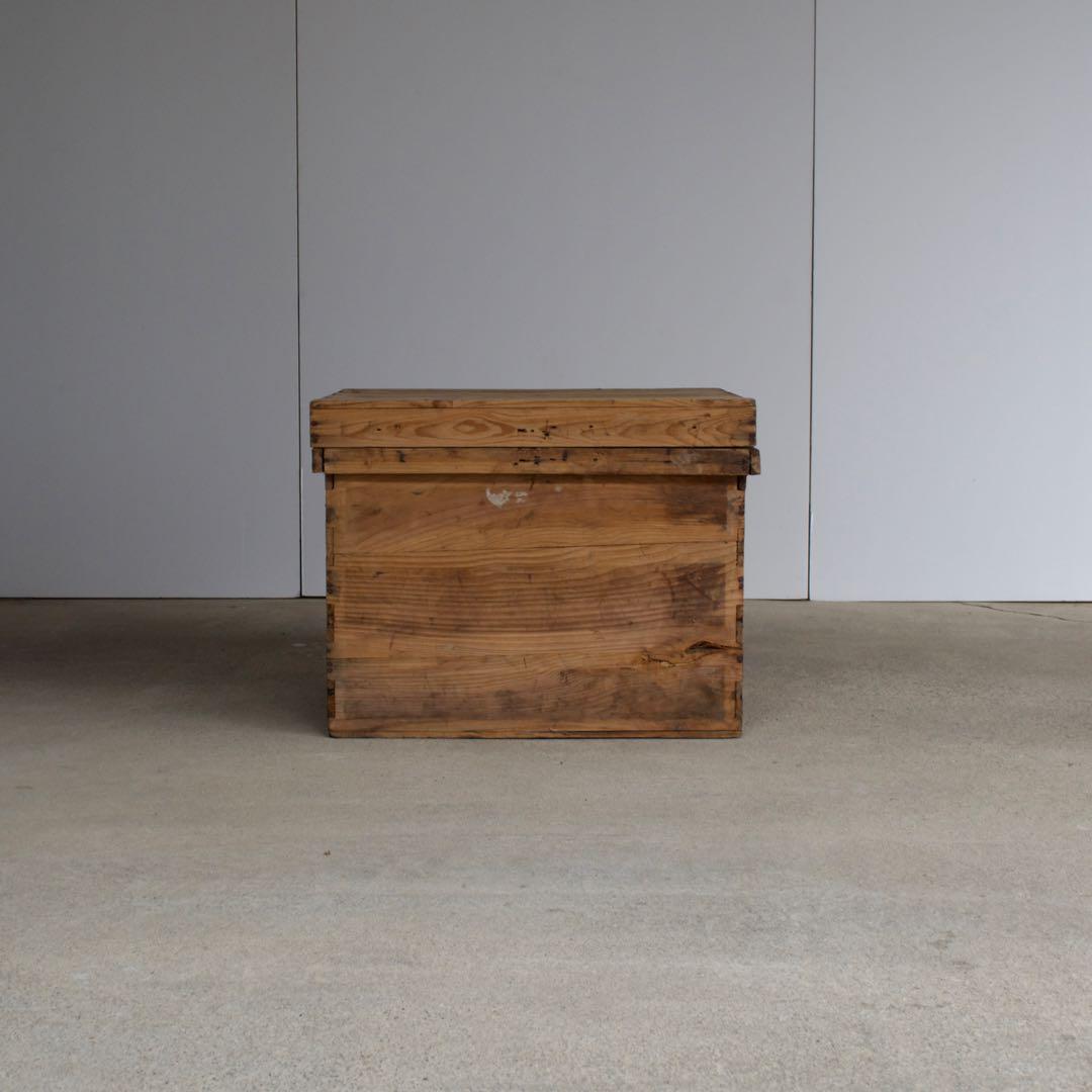 茶箱　レトロ　アルミケース