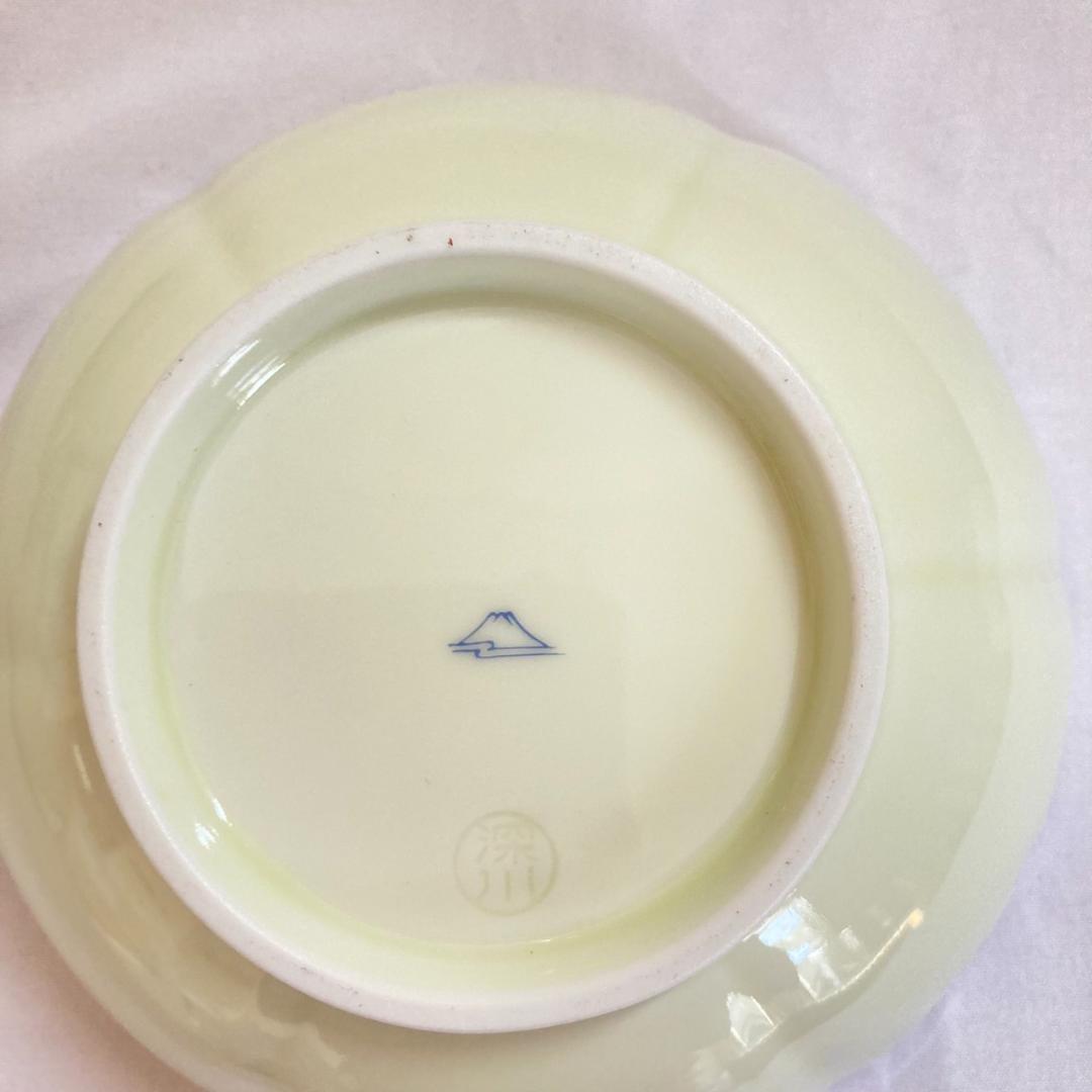 未使用　箱付　深川製磁　桃華　小鉢揃