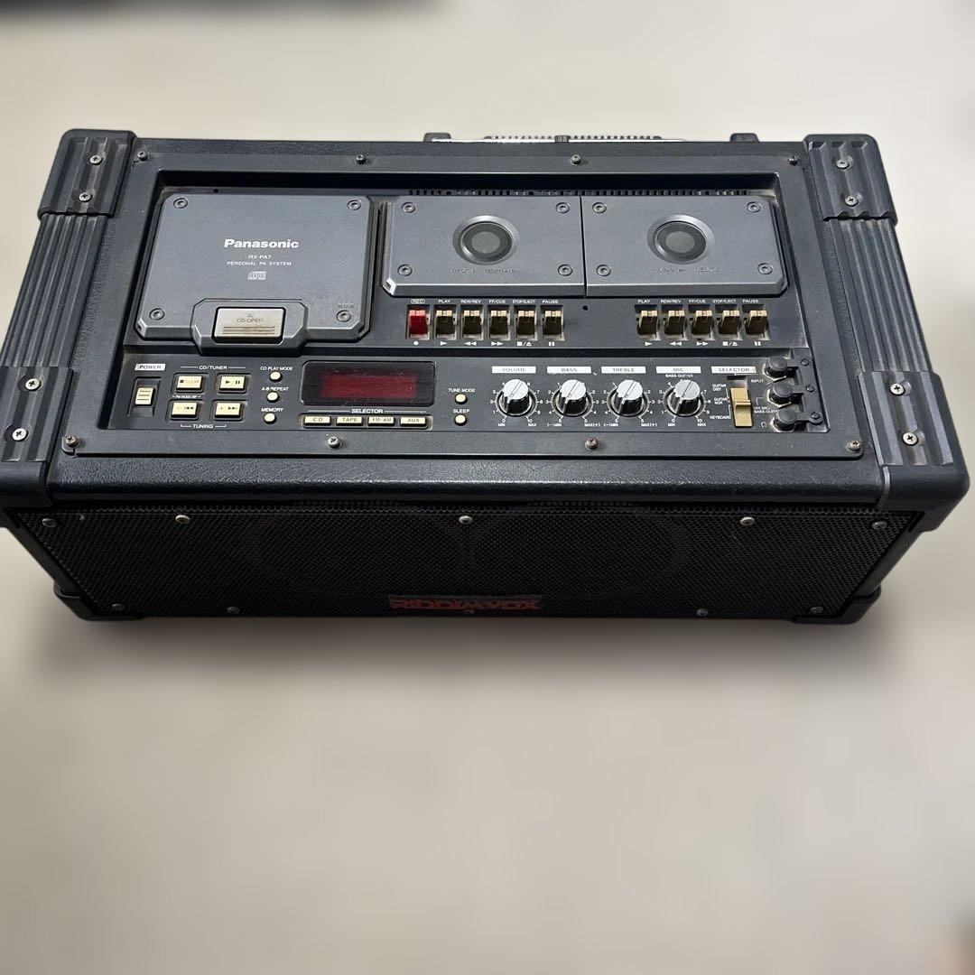 RX-PA7パナソニックPanasonic!パーソナルPAシステム!CDラジカセ