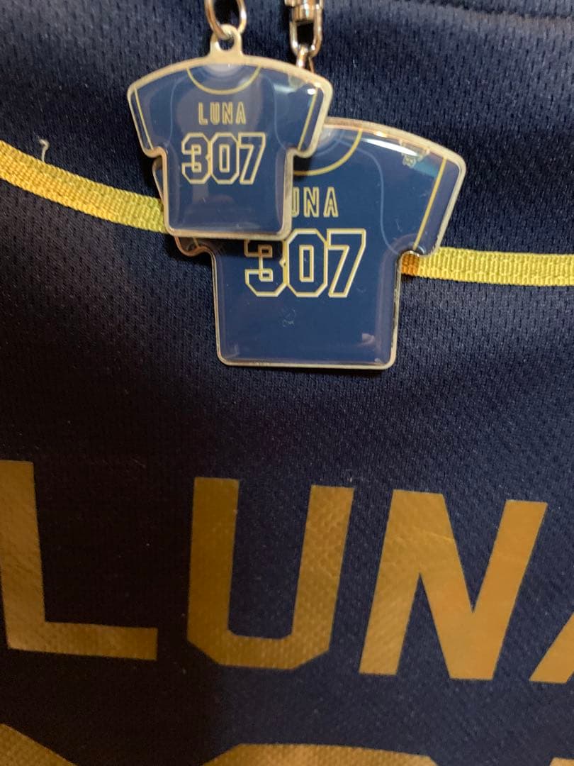 オリックス　ユニフォーム　直筆サイン BsGirls LUNA 実使用