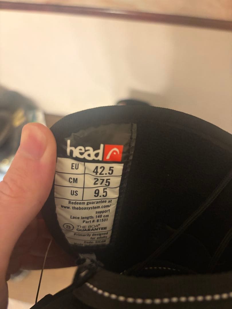 head Perfect Fit スノーボードブーツ ブラック