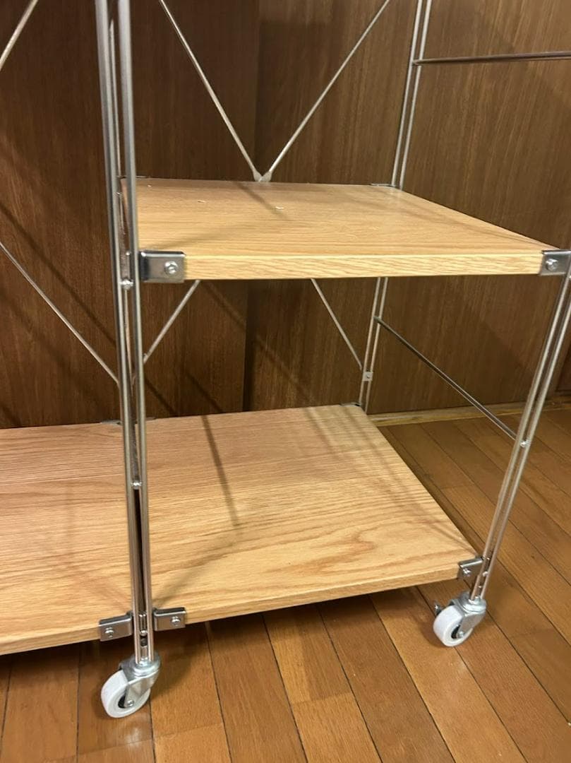 無印良品　ステンレスユニットシェルフ（目黒区まで引き取りに来て頂ける方のみ）