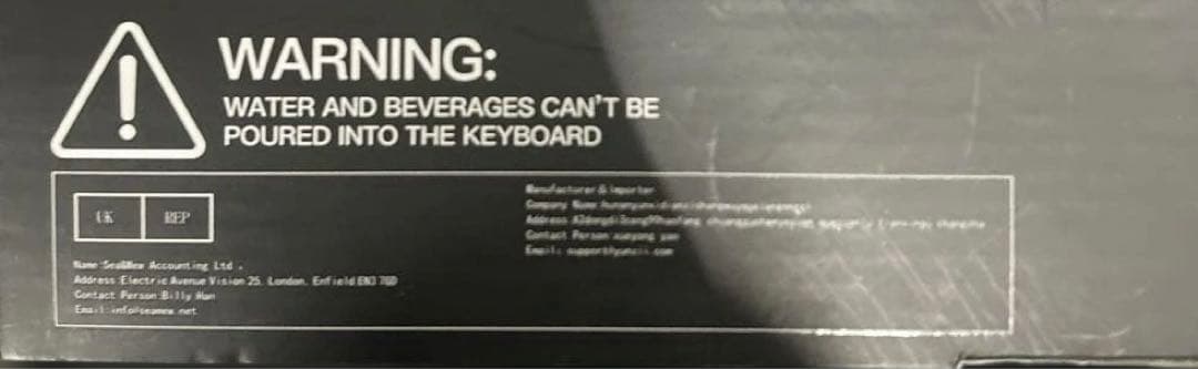 YUNZII X71 メカニカルゲーミングキーボード 透明キーキャップ