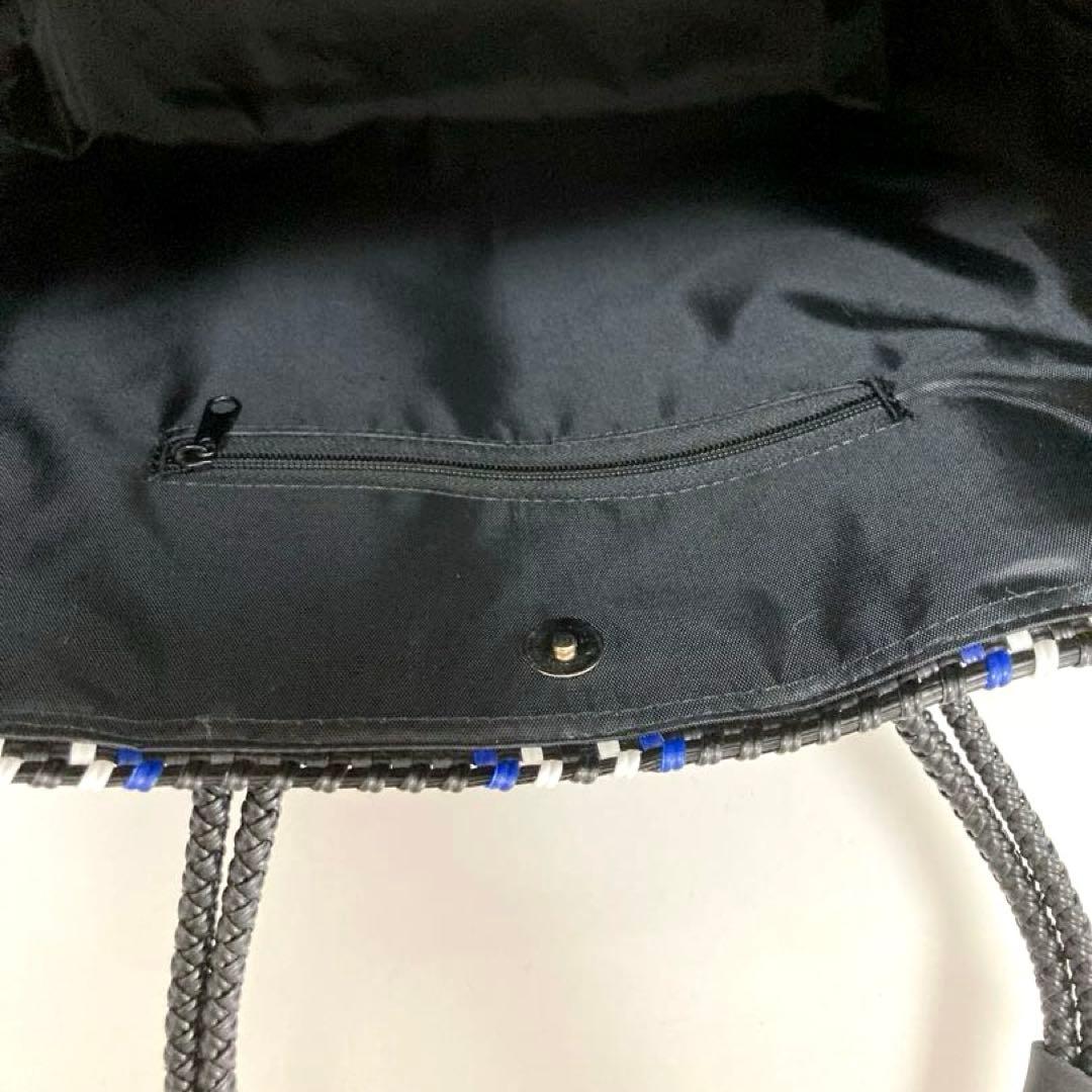 Sora★WOVEN ウーブン メキシコ製 かごバッグ タッセルチャーム付