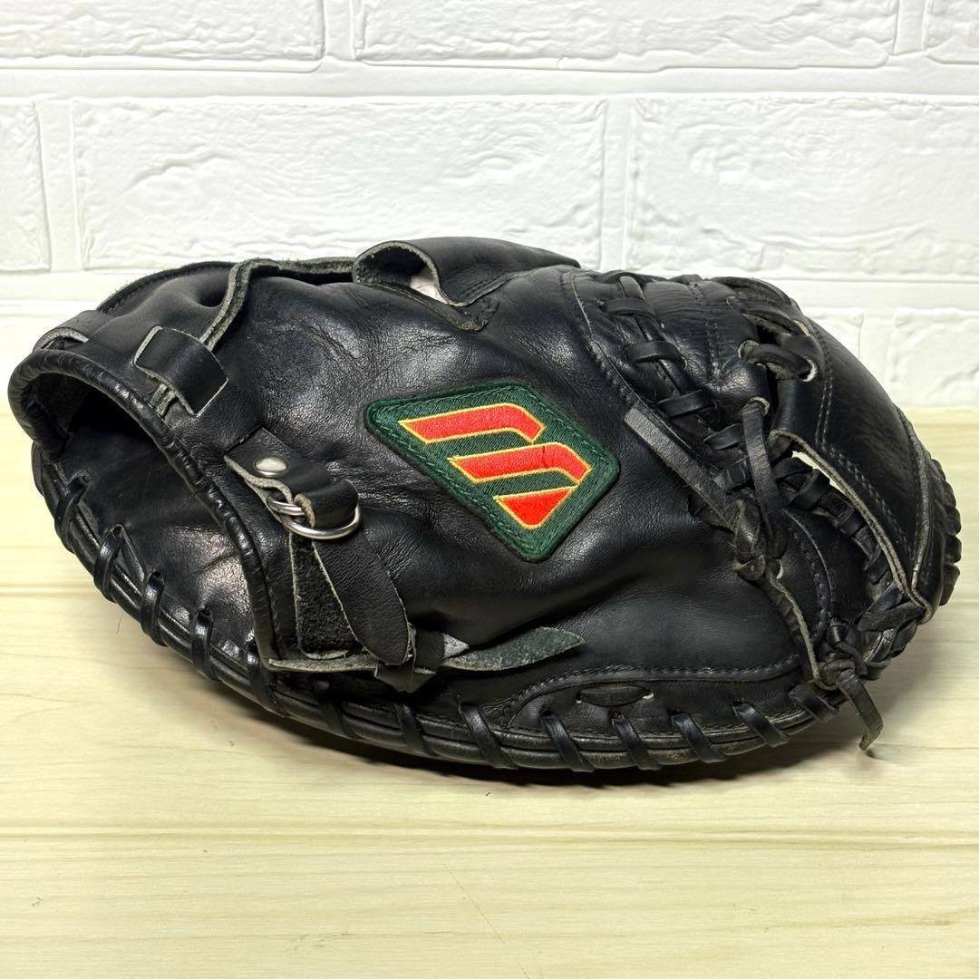 【赤ビュー】ミズノ ビューリーグ 軟式 少年 キャッチャーミット MIZUNO