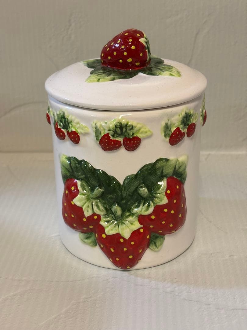 イチゴのキャニスター　 3点セット
