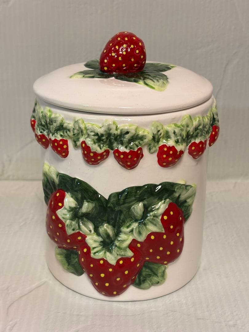 イチゴのキャニスター　 3点セット