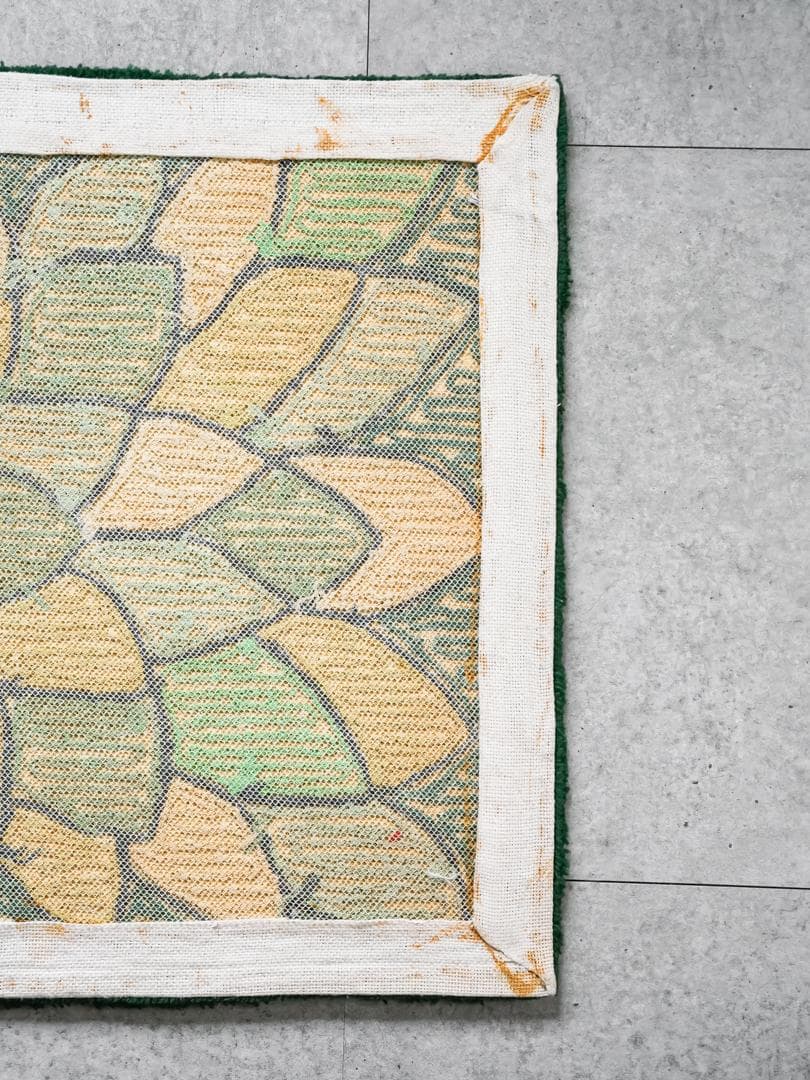 60-70's ヴィンテージ シャギーラグ ミッドセンチュリー モダン