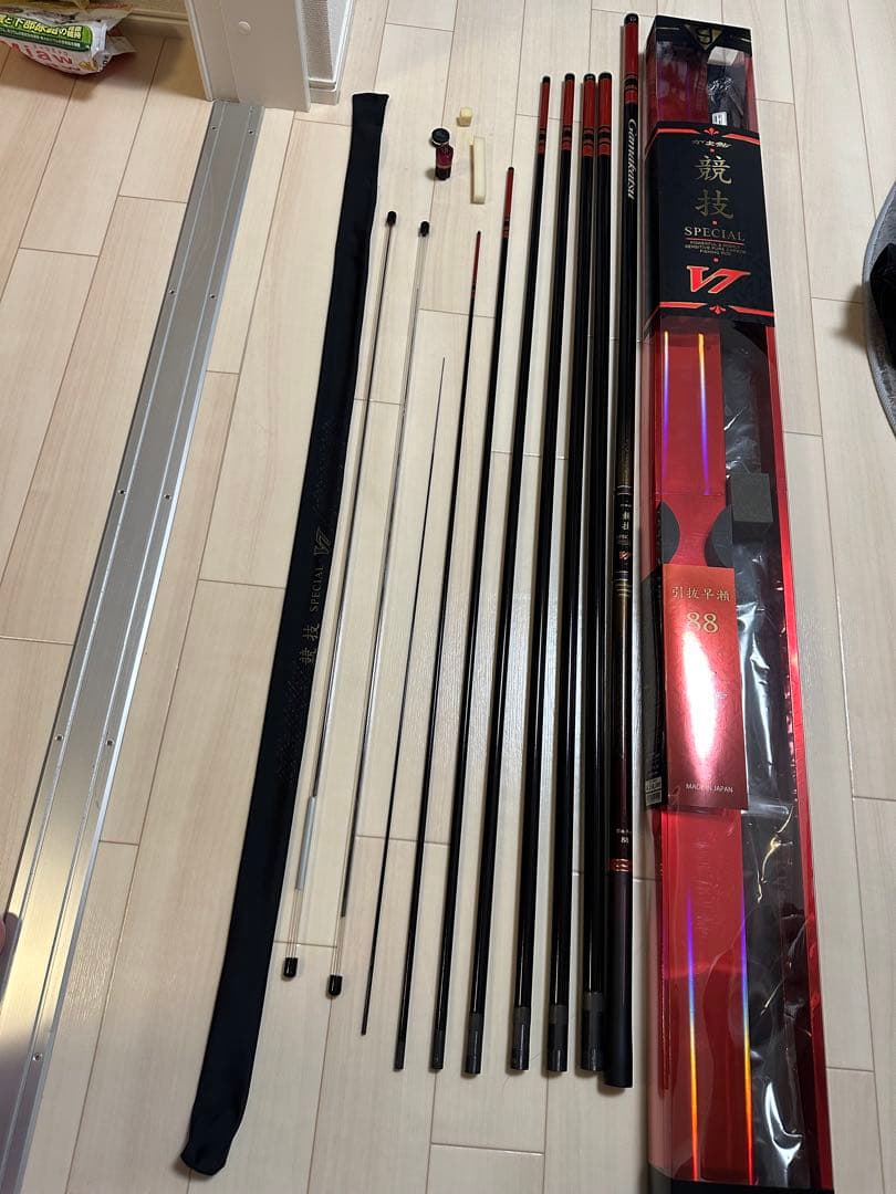 ‼️早い者勝ち美品‼️がま鮎Gamakatsu V7 SPECIAL 引抜早瀬　88
