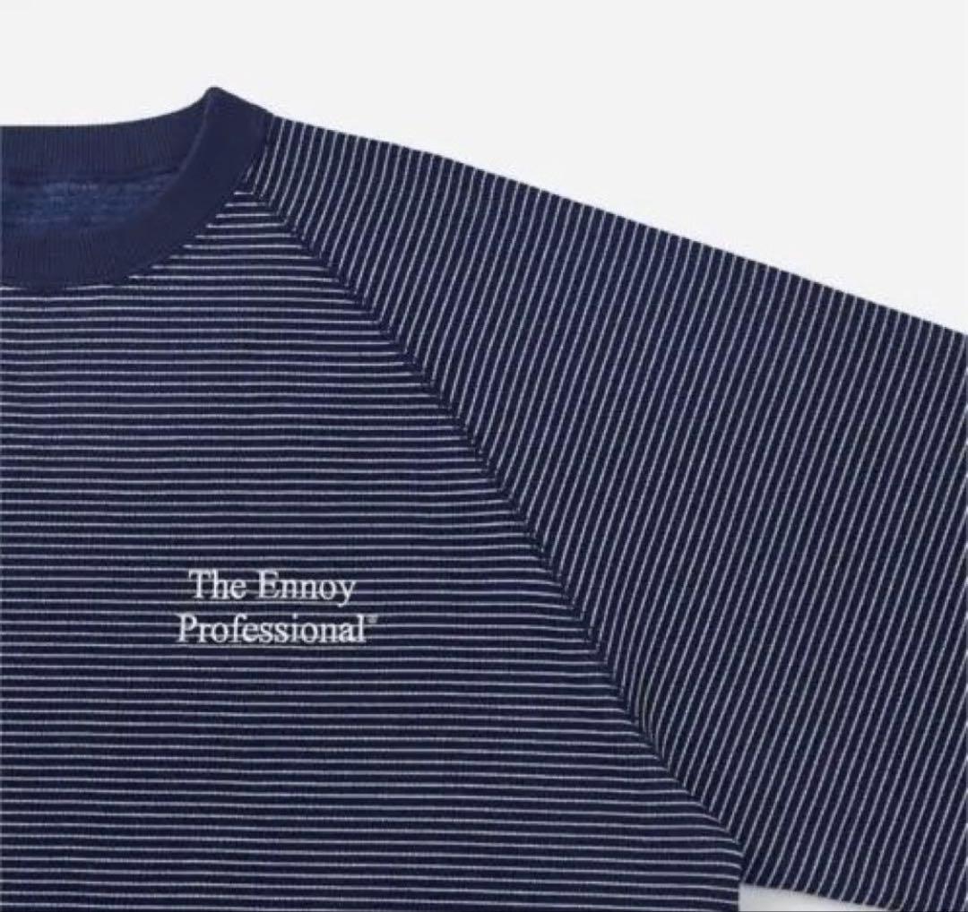 The Envoy Professional NAVY スウェット ストライプ