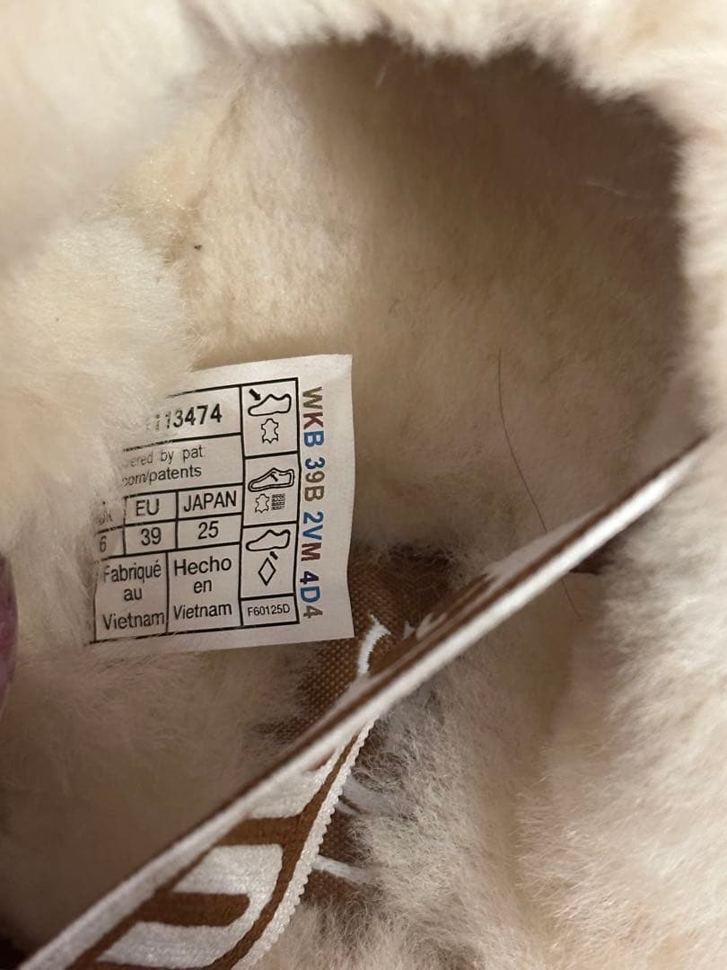 UGGサンダル　ファンケット　プラットフォーム　25cm キッズ