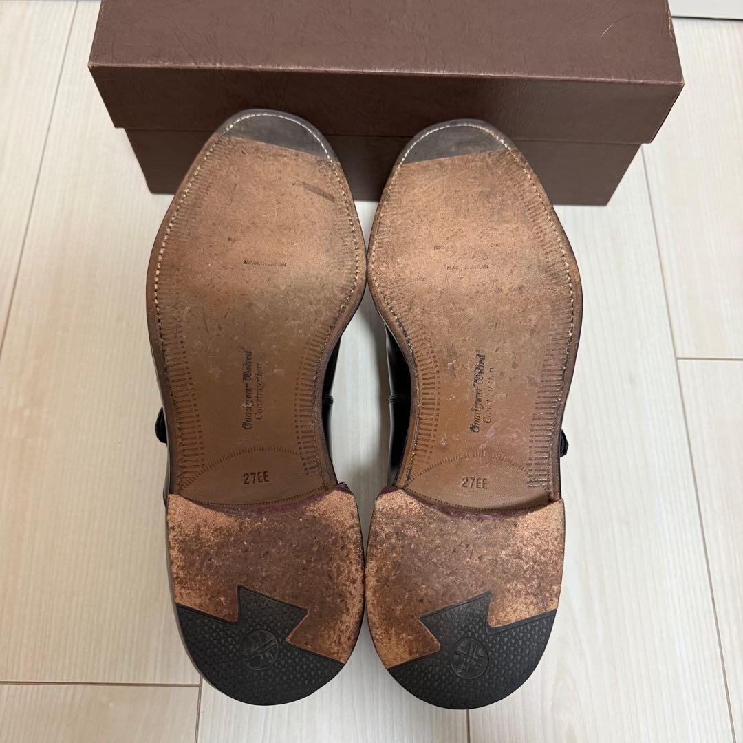 【美品！】リーガルクラシック　コードバン　モンクストラップ　27