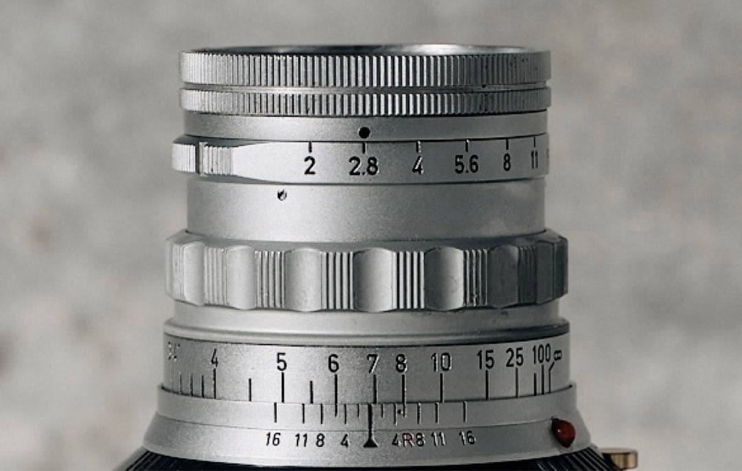 山崎磨きSummicron 50mm F2 1st 固定鏡胴 オールドレンズ