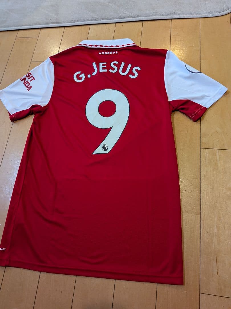 adidas22/23アーセナル ユニフォームNo.9ジェズス