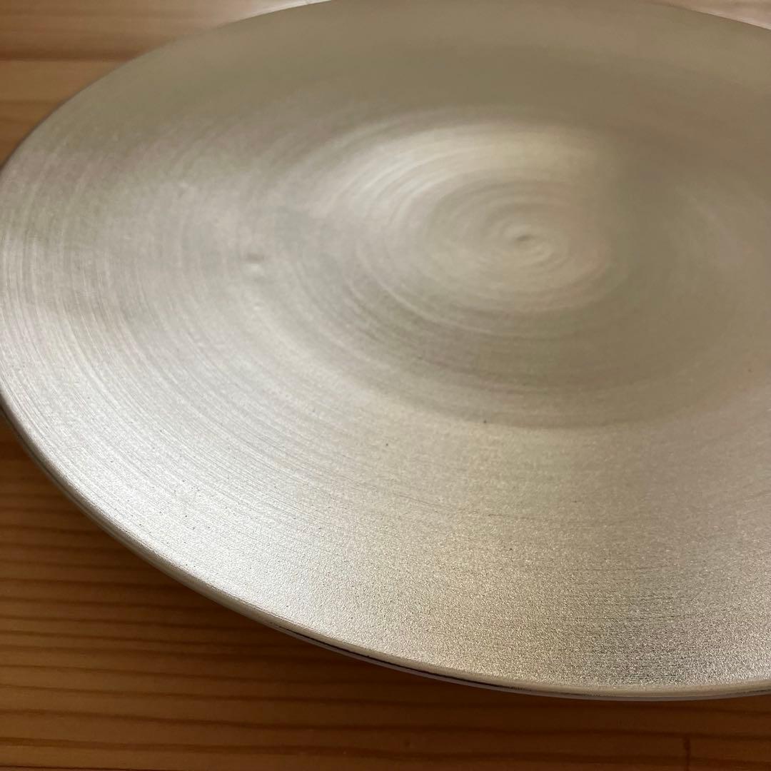 アリタポーセリンラボ　JAPAN  フラットプレート M プラチナ