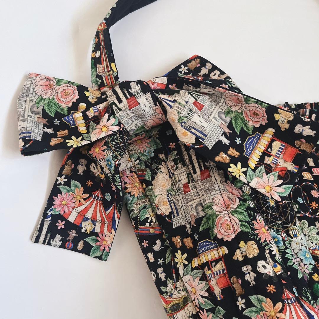 うさこ様オーダー　フリルキルトバッグ