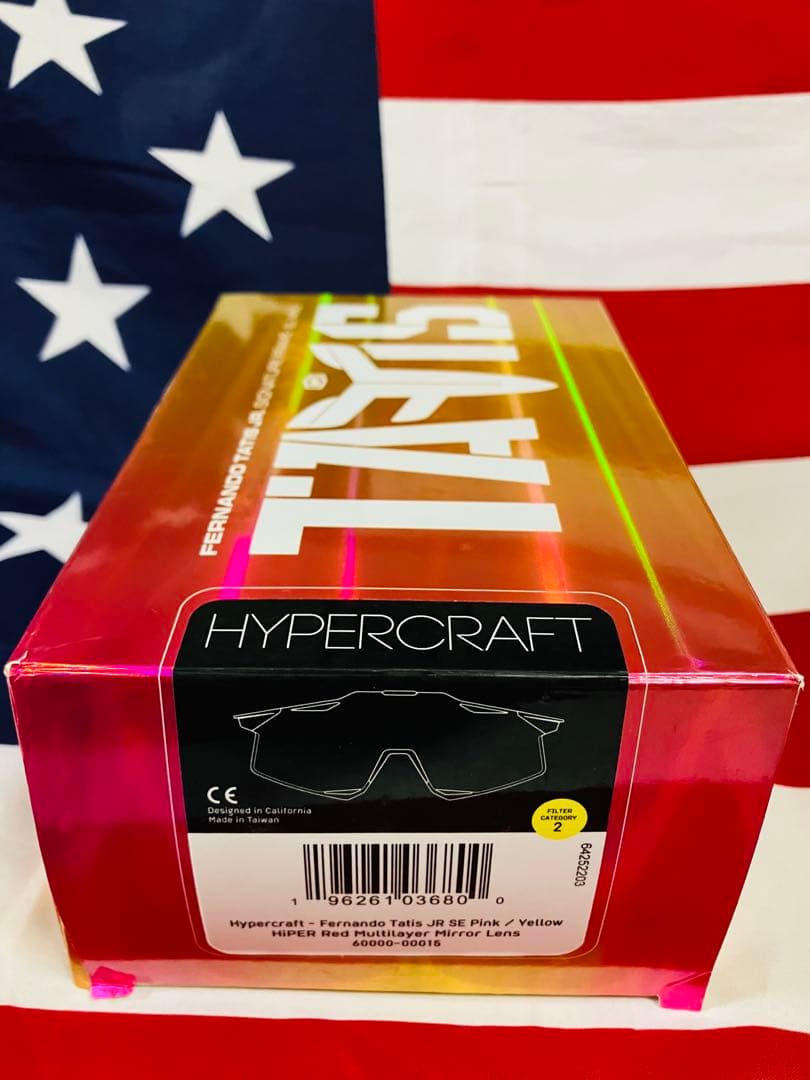 新品 100% Hypercraft 大人用 サングラス タティスモデル 限定