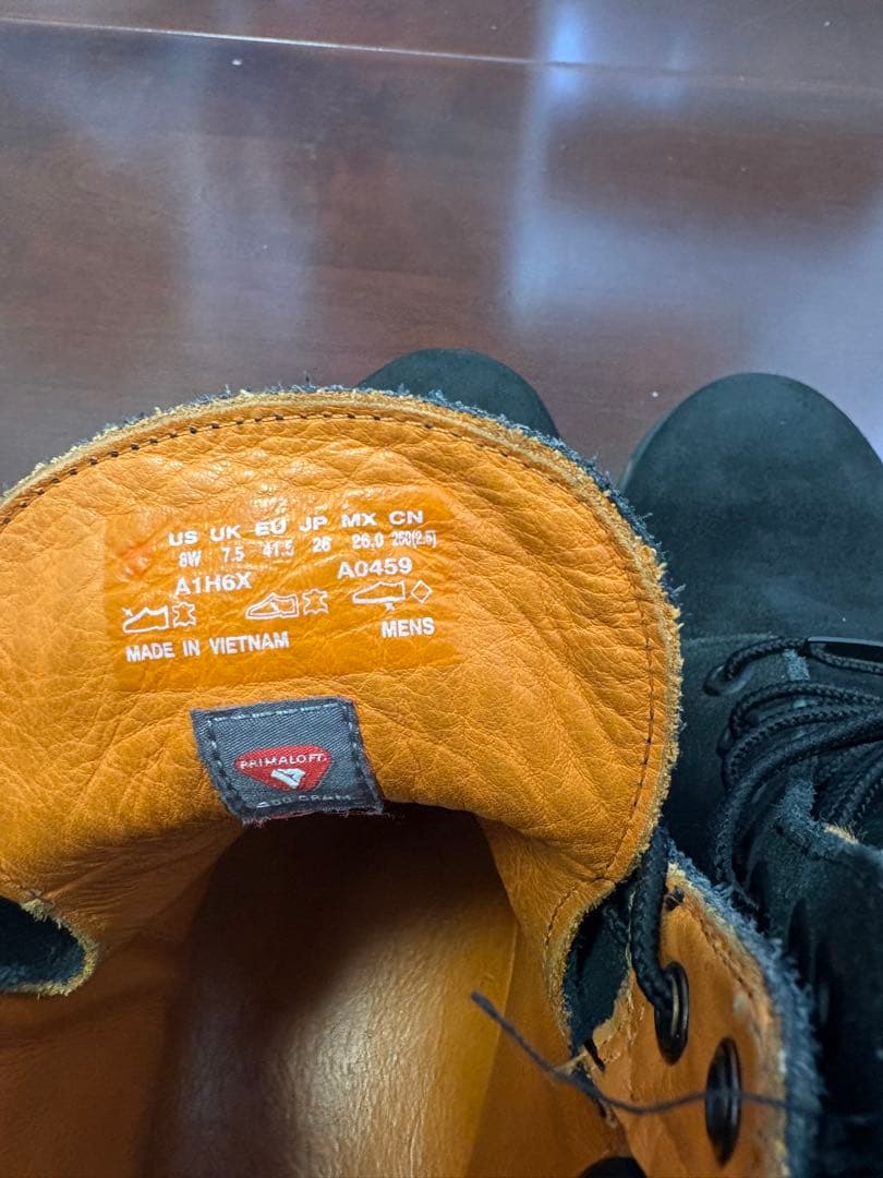 ブラック スエード ブーツ US 8 Timberland