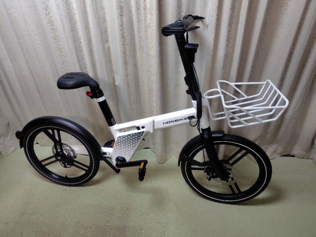 HONBIKE 折りたたみ自転車 ホワイト