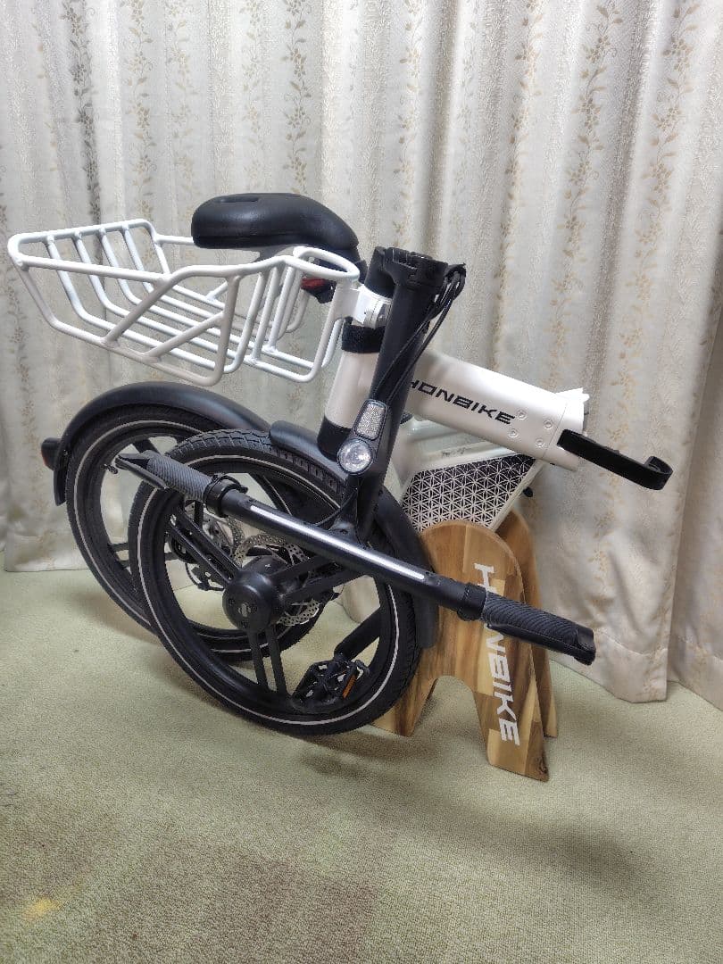 HONBIKE 折りたたみ自転車 ホワイト
