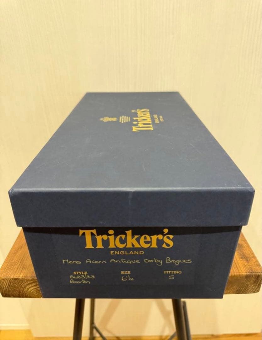 【超美品】 Triker's トリッカーズ バートン エイコン #6ハーフ
