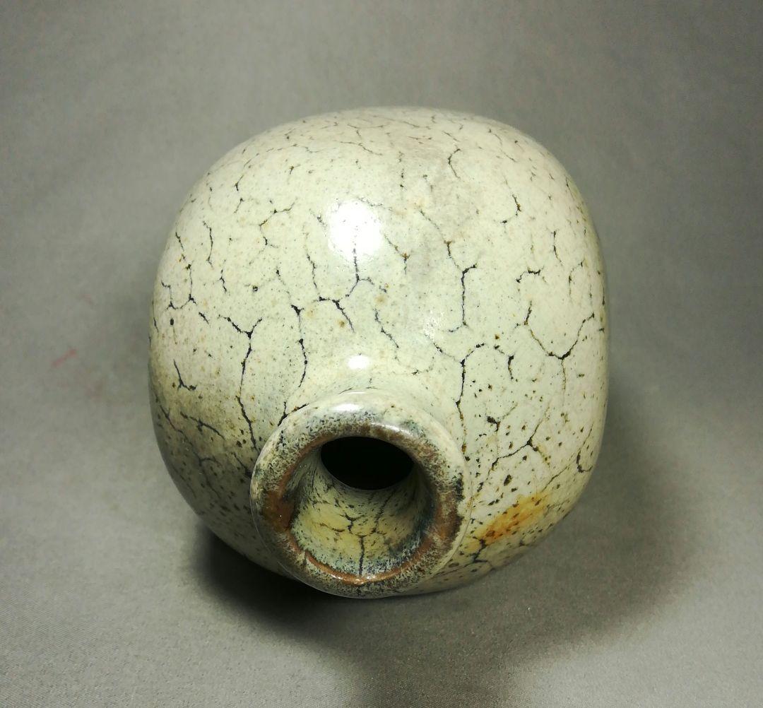 鞆徳利　保命酒徳利　蛇蝎釉　陶芸