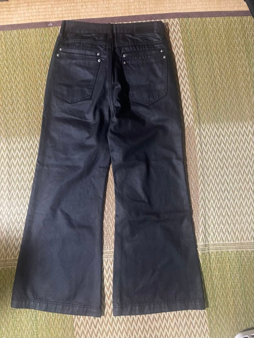 パンツ Asapmode Stacked Oil Coating Pants M