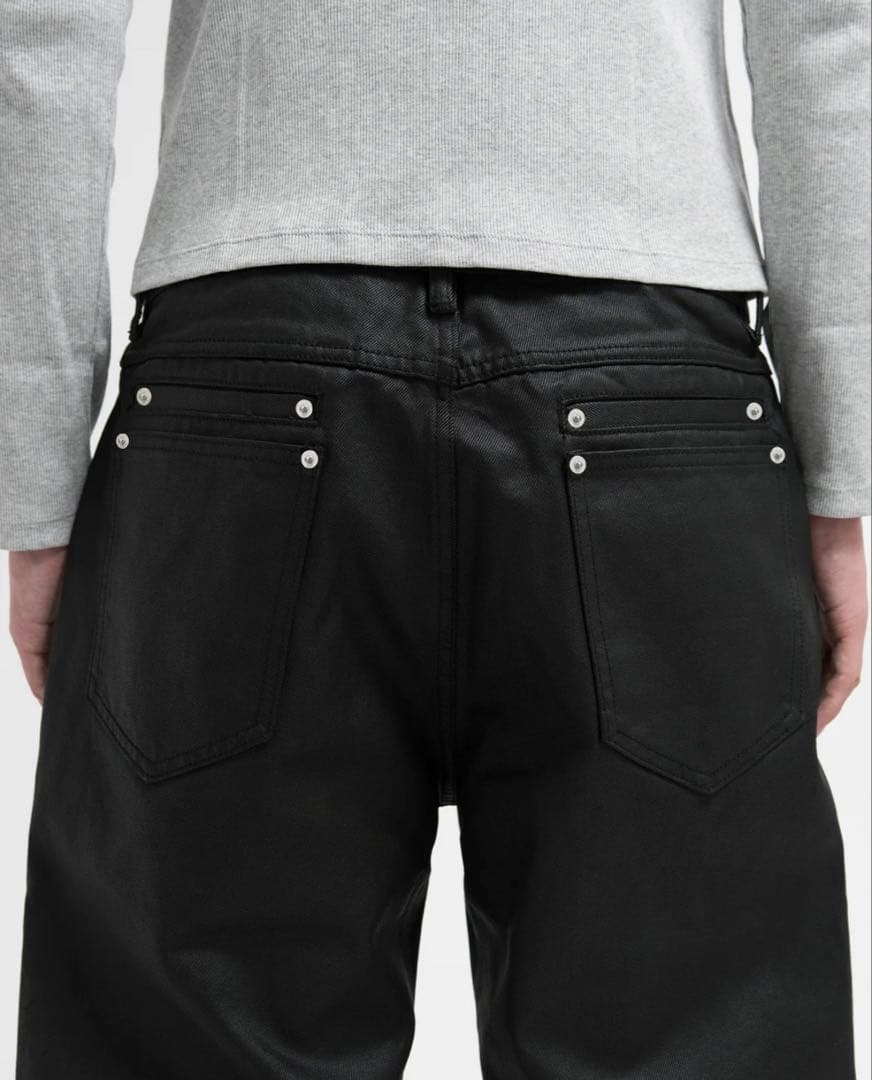 パンツ Asapmode Stacked Oil Coating Pants M