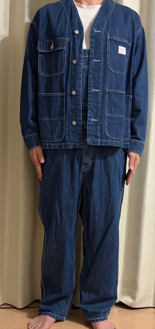Penney's デニムオーバーオール・カバーオール　セットアップ