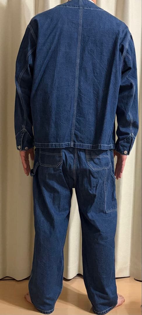 Penney's デニムオーバーオール・カバーオール　セットアップ