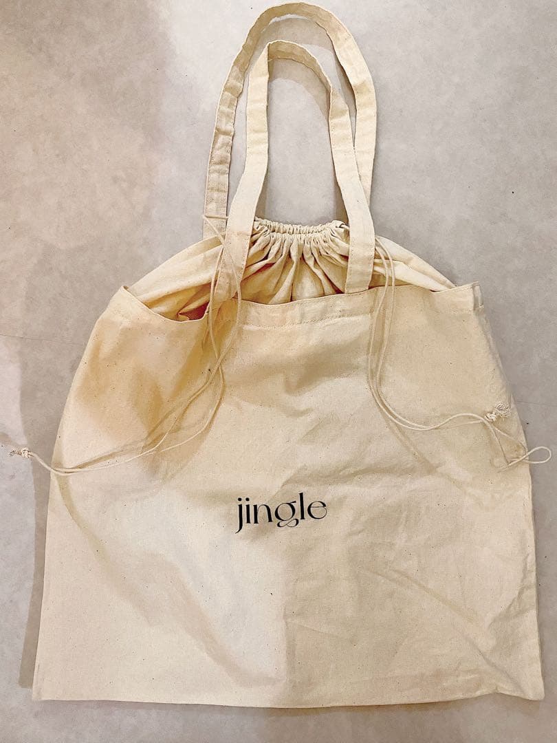 新品未使用　girlish jingle どんぐりラタンバッグ　リボン付き