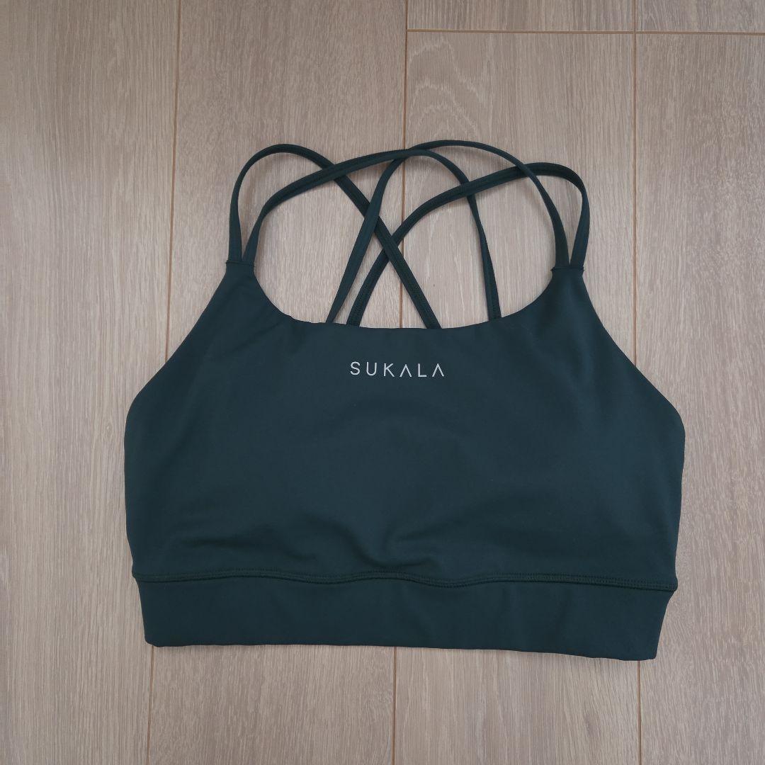 ショート丈Tシャツ＆スポーツブラセットM