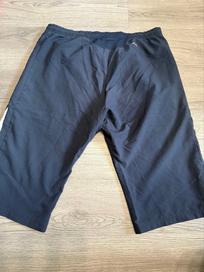 流経柏高校　サッカー部　adidas ポロシャツ＆パンツ　移動着