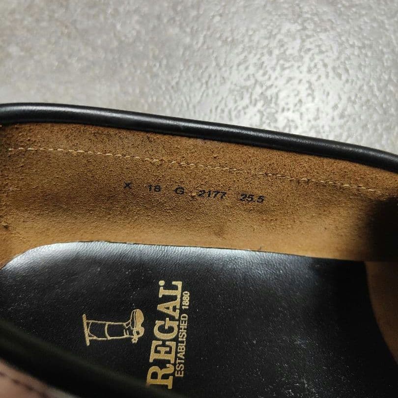 【REGAL】リーガル ペニーローファー ブラック