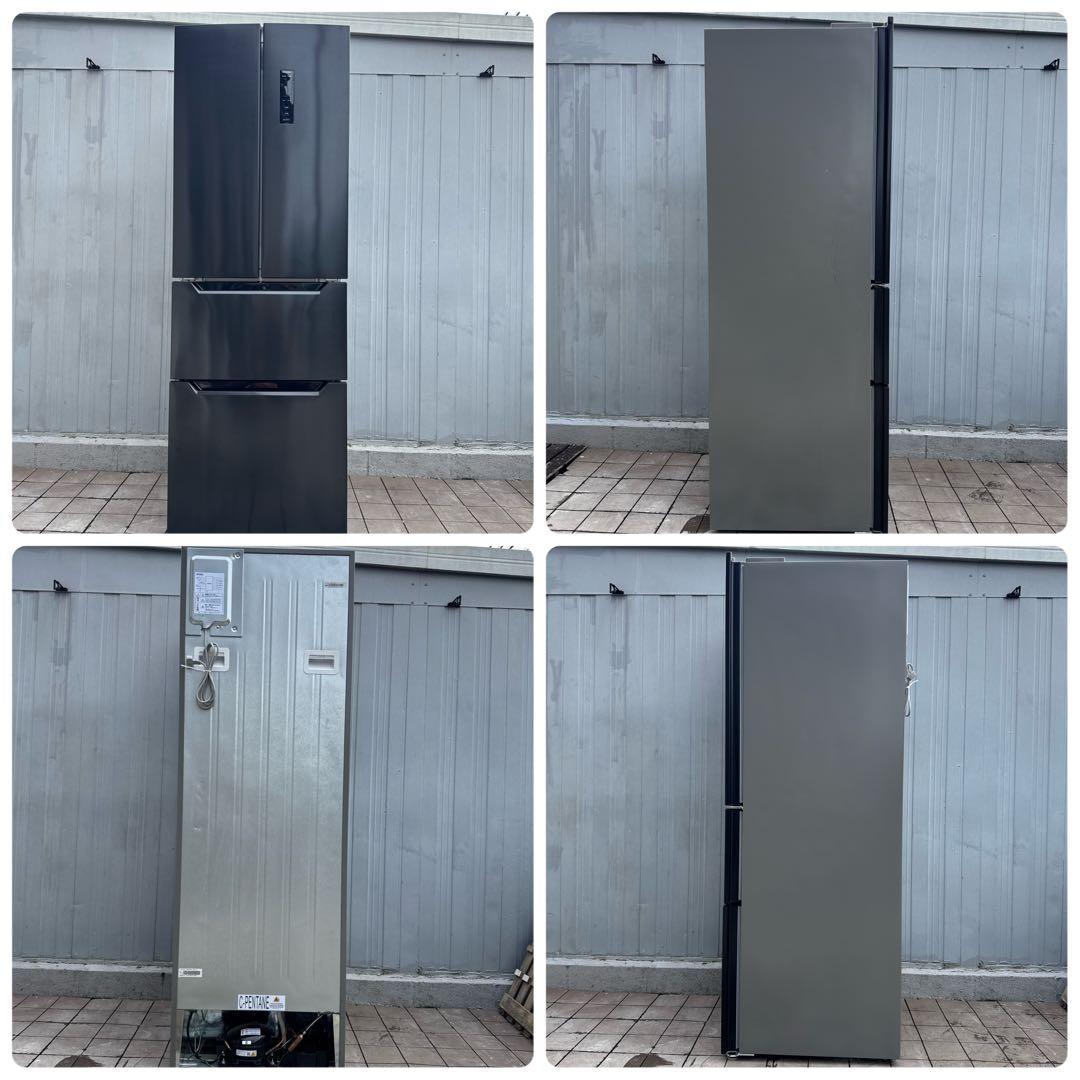 美品 アイリスオーヤマ 2022年製 冷蔵庫 320L 自動霜取 静音設計